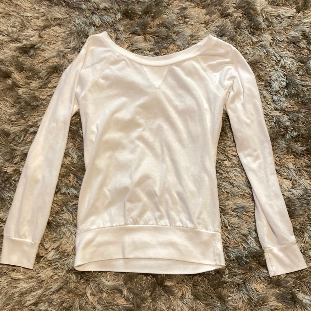 Miami Style White Long Sleeve Tee